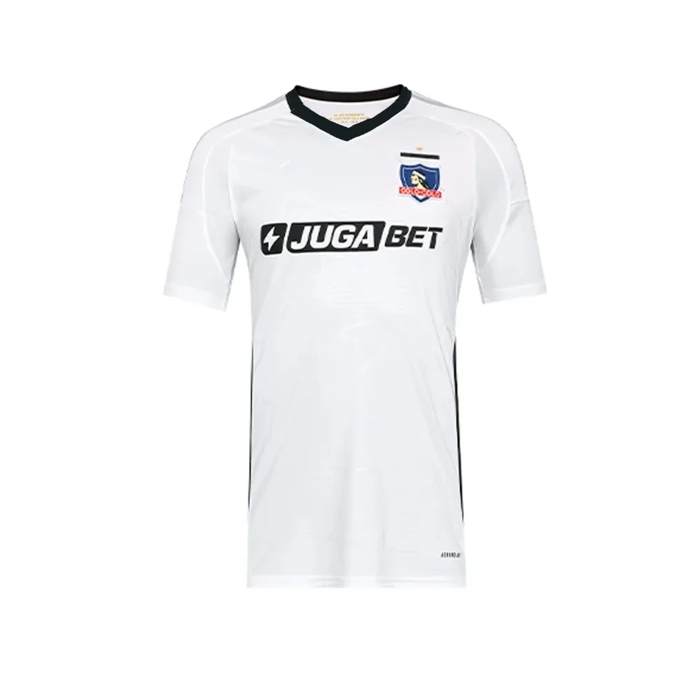 25-26 Colo-Colo Home and Away قمصان كرة القدم ثلاثية الأبعاد مطبوعة قصيرة الأكمام تي شيرت رياضي نفسها للبالغين والأطفال #1