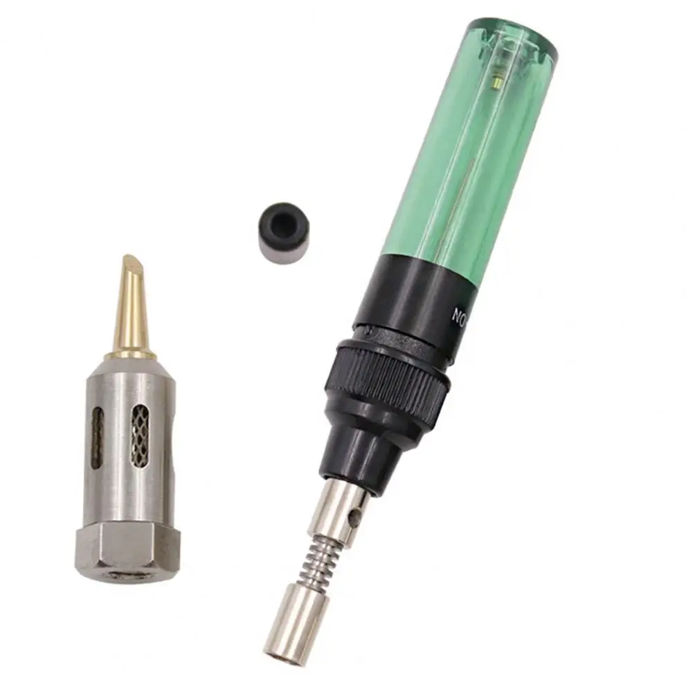 Portable Soldering Iron Metal Gas Soldering Solder Fine workmanship Adjustable Gas Soldering Iron  Non-slip