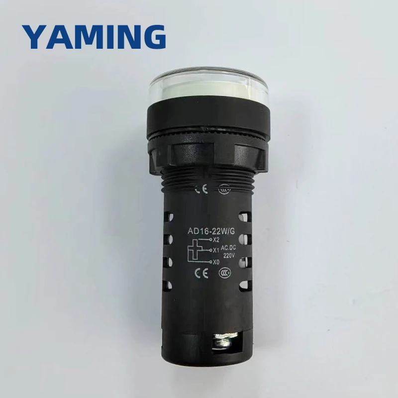 AD16-22SS ضوء المؤشر 22 مللي متر WF WG WN أحمر أخضر LED لونين مصباح إشارة الطاقة العمل 24 فولت 36 فولت 110 فولت 220 فولت 380 فولت #4
