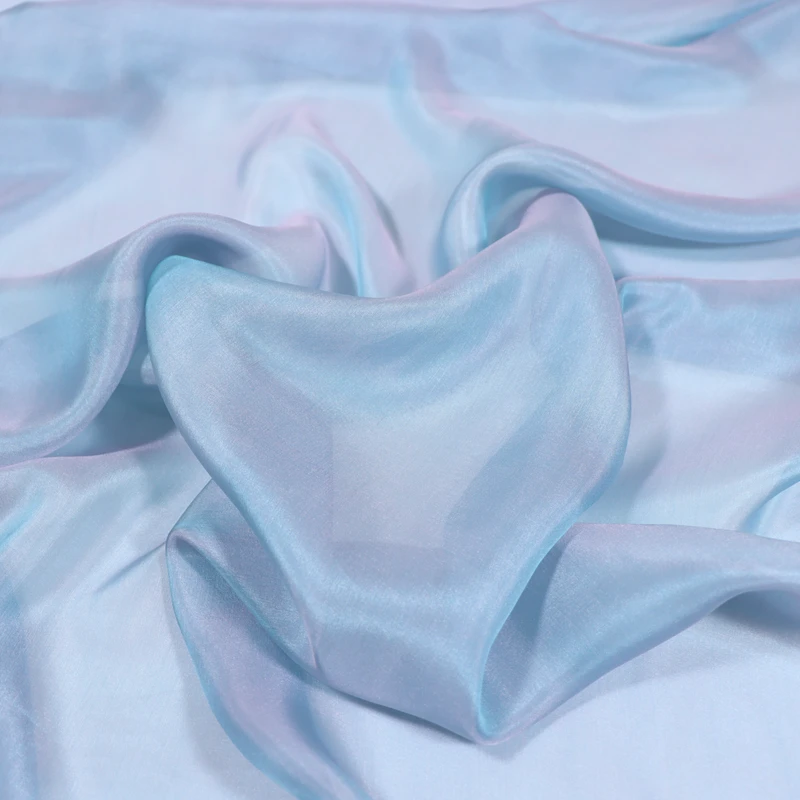 Wide Color Silk Chiffon Clothing Fabric