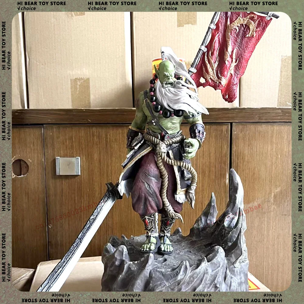 World Of Warcraft Samuro Anime Figure The Blademaster Samuro Action Figurine PVC Model Statue Collection Toys Desk Decor Gifts