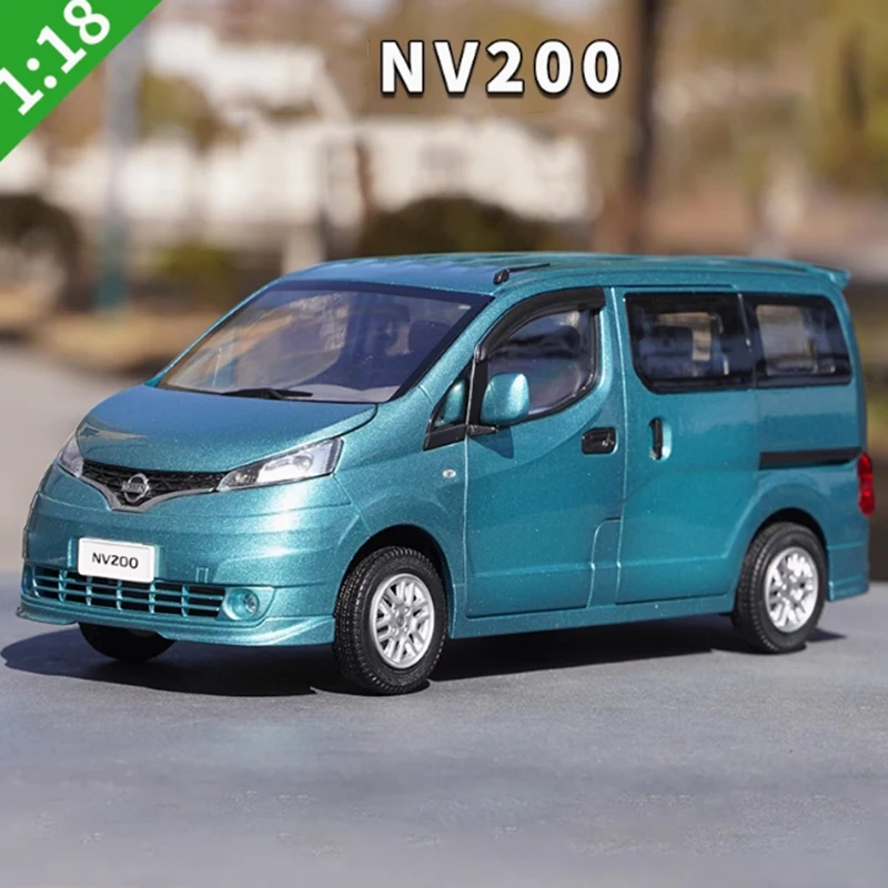 

Diecast 1:18 Scale NV200 Business Vehicle MPV Alloy Car Model Finished Simulation Collection Decoration Gift Static Display