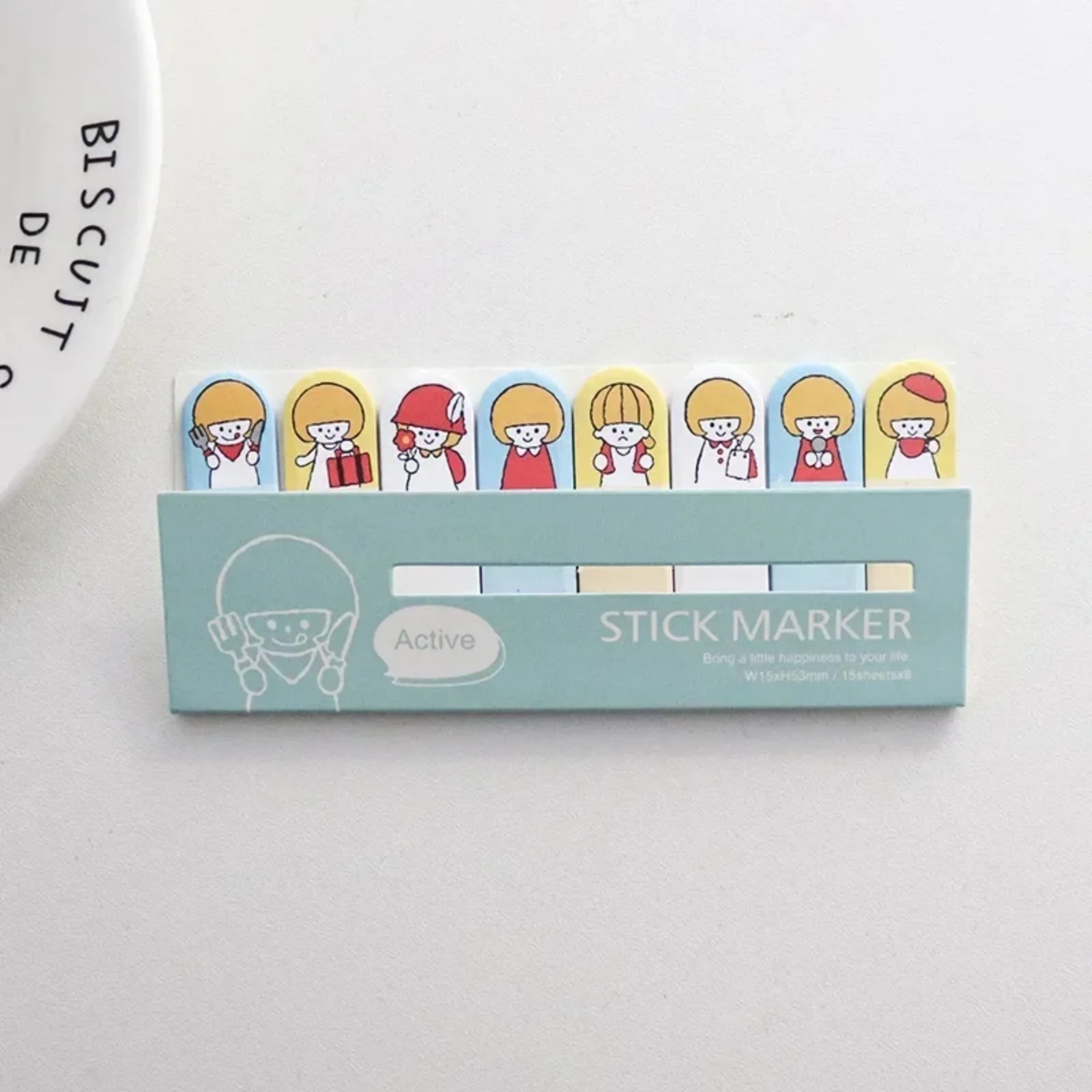 เกาหลีเครื่องเขียนการ์ตูนสัตว์น่ารักนั่ง N ครั้งวางบุคลิกภาพ Mini Note โพสต์ Sticky Notes น่ารักเครื่องเขียนอุปกรณ์