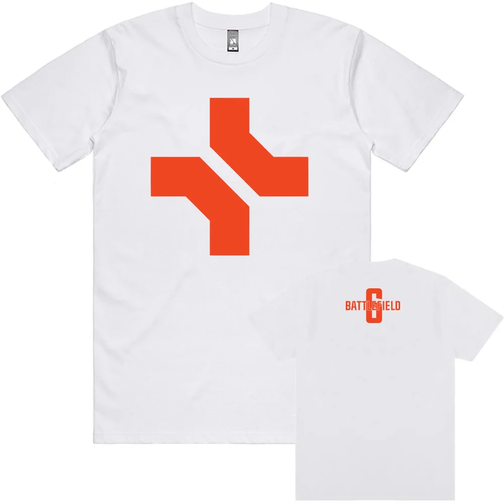 Game Battlefield 6 Graphic T-shirt Cotton Short Sleeve Loose Male Tshirts Unisex Hip Hop Streetwear Casual Men Women T Shirt Top