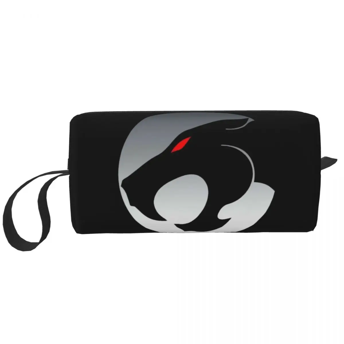 Travel Cartoon Anime Thundercats Logo Toiletry Bag Kawaii Cosmetic Makeup Organizer Women Beauty Storage Dopp Kit Case