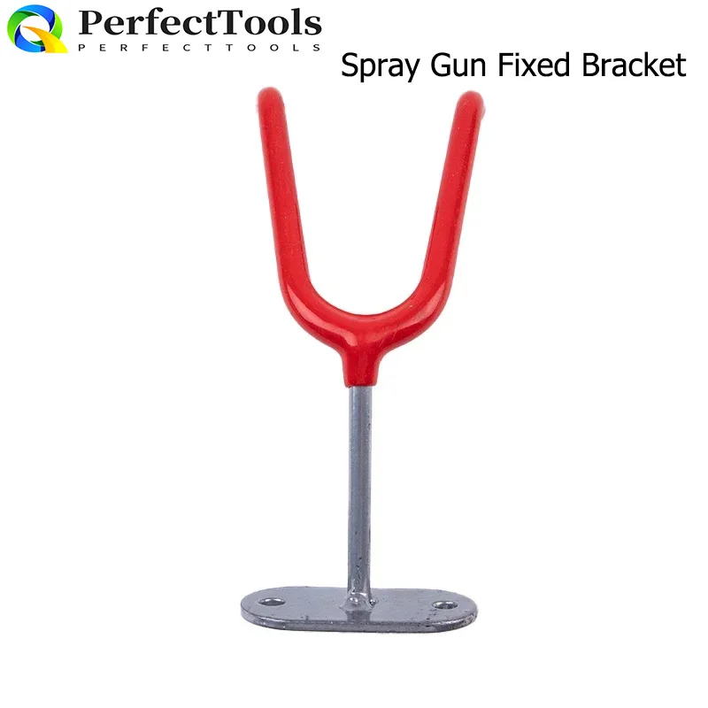 Painting Spray Gun Holder Stand Hand Tools Accessories Wall Bench Mount Hook Rack Wall-mounted Spray Gun Fixed Bracket