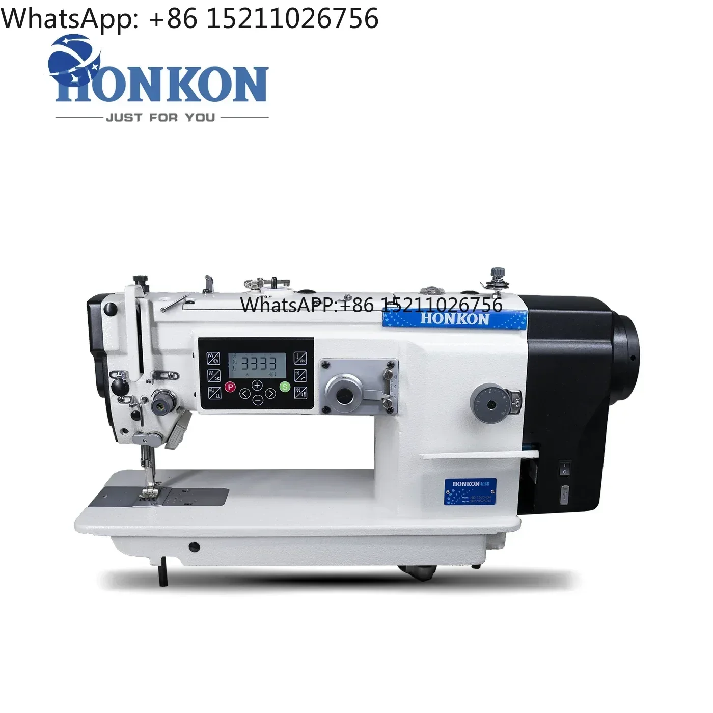 

Yunyi HK-1530-D4 Компьютеризированный автоматический подъемник для ног, высокоскоростное зимгзагообразное шитье - для плотной ткани