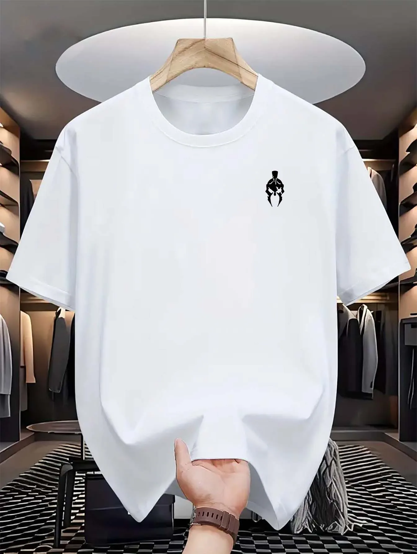 2026 Men's New Style Casual Sports T-shirt Men's Summer Comfortable and Breathable T-shirt Classic and Fashionable Multi-purpose