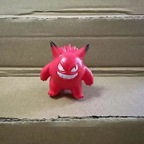 In Voorraad Pokemon Anime Figuur Ectoplasma Gengar Pop Figuren Transparant Mdoel Ornamenten Accessoires Verjaardag Speelgoed