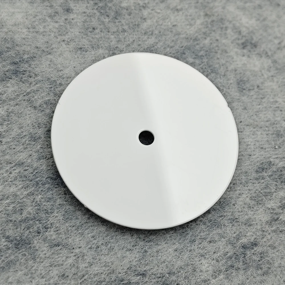 28.5mm NH35 Dial Unscaled Watch Dial White enamel watch face Dial Suitable For NH35/36 Movement