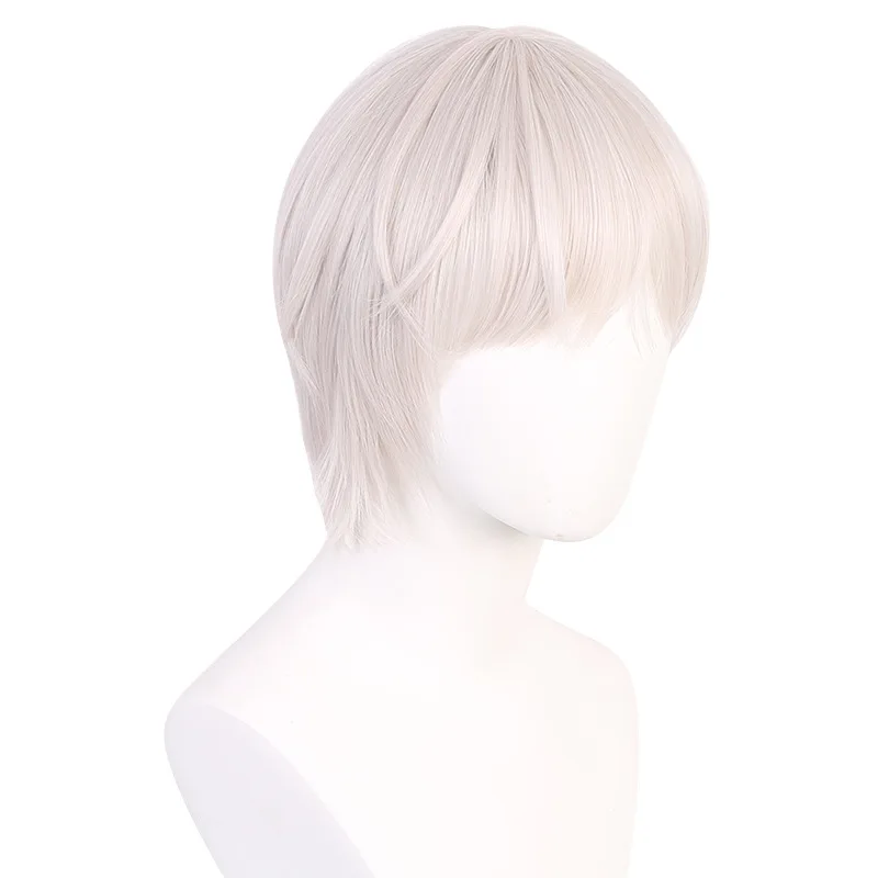 Peluca "Light And Shadow Love" Qizi Li Cosplay peluca Color personalizado cuero cabelludo peinado medio superior