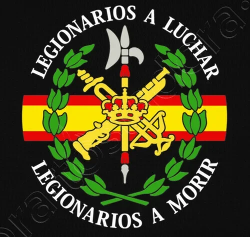 

"Legionarios A Luchar, Legionarios A Morir" Spanish Foreign Legion Men T-Shirt Summer Short Sleeve Casual 100% Cotton Shirts