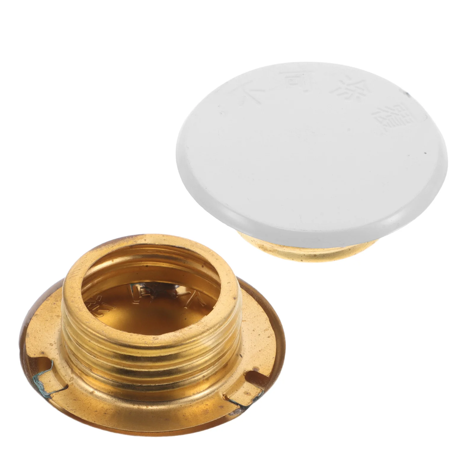 

2Pcs Ceiling Sprinkler Cover Plate Fire Sprinkler Head Protector for Modern Interior Safety and Aesthetic Enhancement