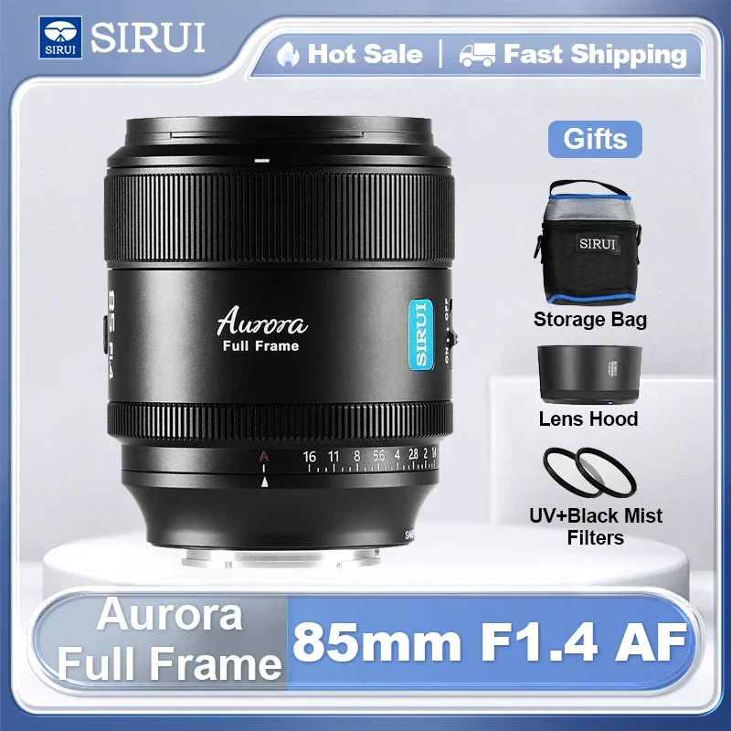 

Sirui 85mm F1.4 Full Frame AF Auto Focus Prime Lens for Sony E Nikon Z Fujifilm X Mount A7MIV A7R A7S Z8 Z9 Z6III XT50 XS10 XT3