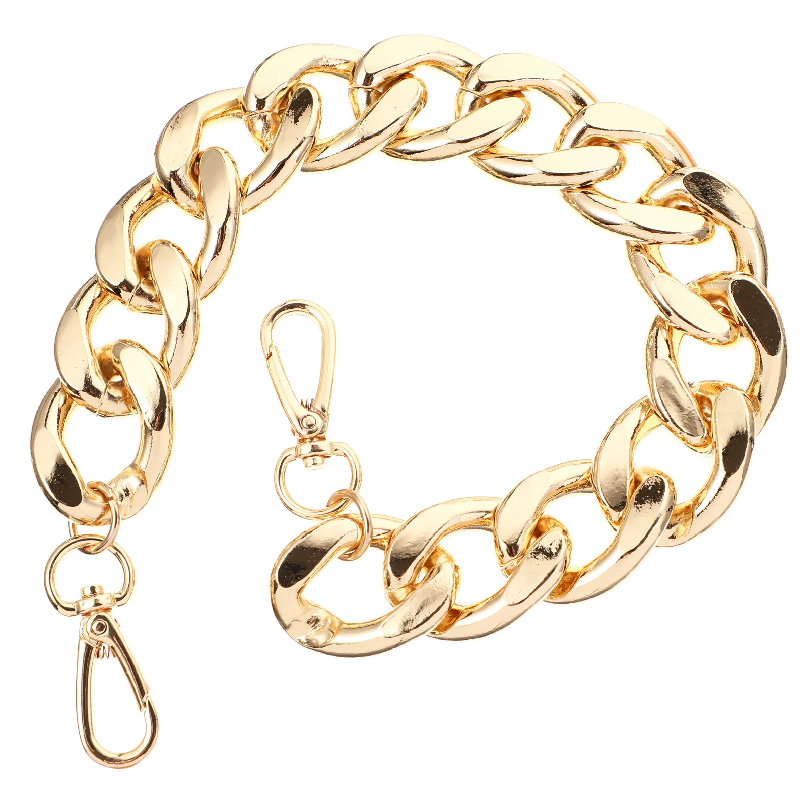 

Alloy Bag Chain Accessories Women Purse Strap Removable Fashionable Handbags Shoulder Clutch Metal Chain Stylish Durable Jewelry