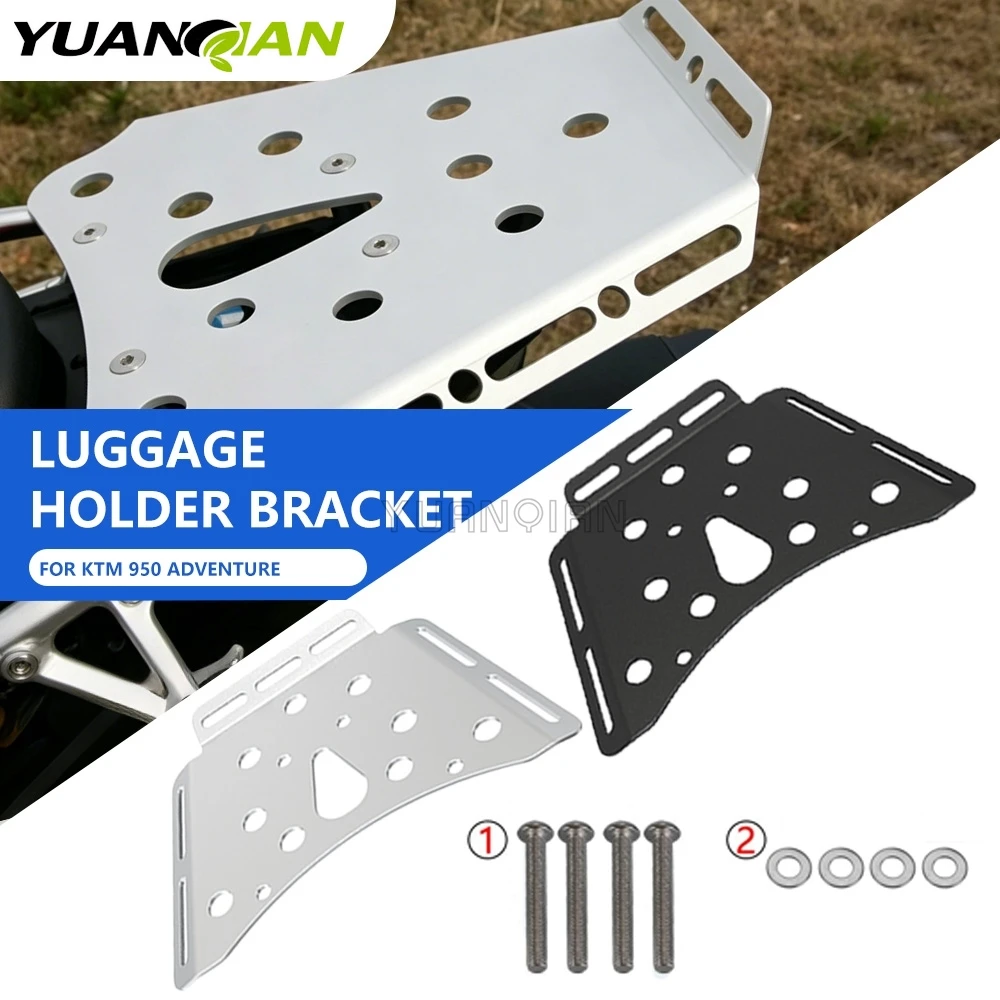 Motorcycle Parts Luggage Racks For 950 990 Adventure R 2003 2004 2005 2006 2007 2008-2014 Side Carrier Side Panniers Rack