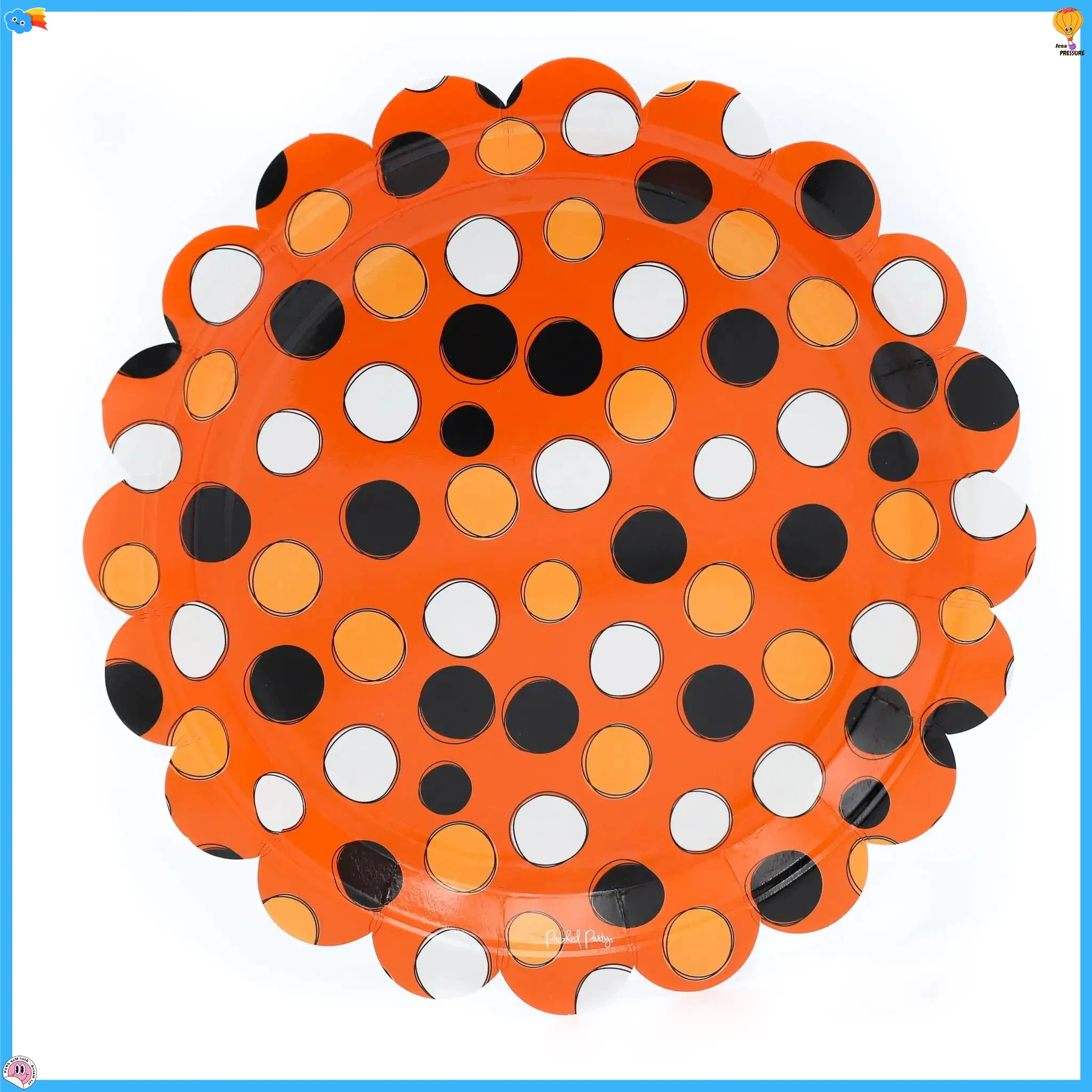 

Набор для вечеринки из 115 предметов — полные принадлежности для Хэллоуина на 20 гостей с посудой и декором