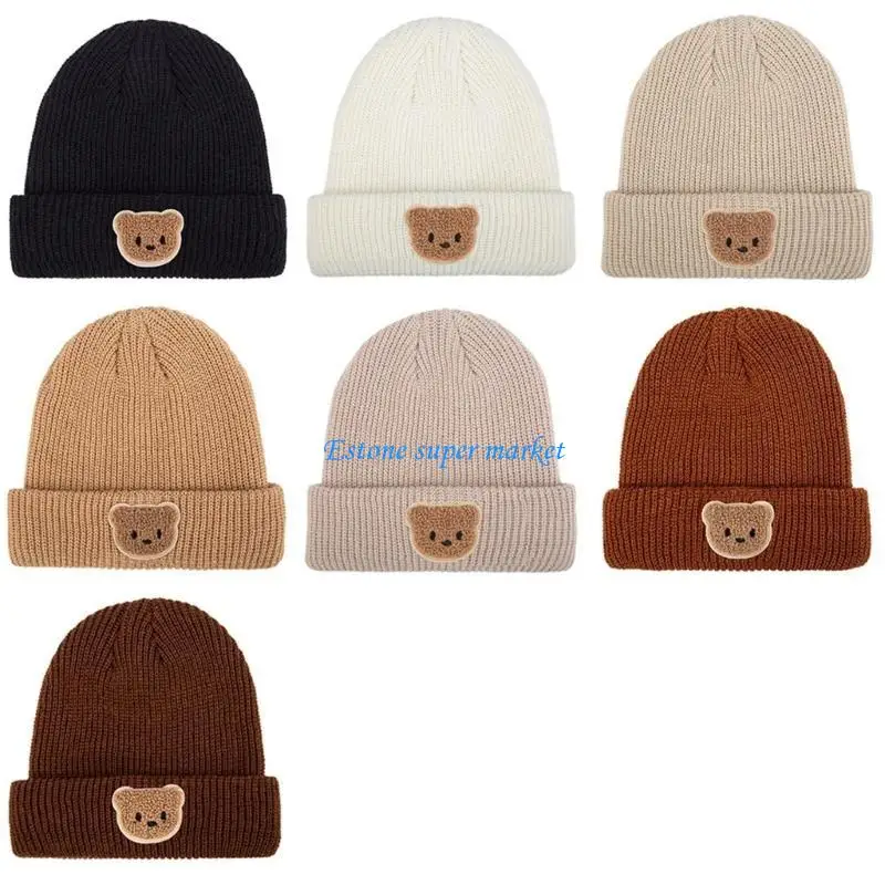 090B Comfortable Bonnet Caps for Toddlers Aged 0-3 Year Stylish and Warm Bonnet Hat