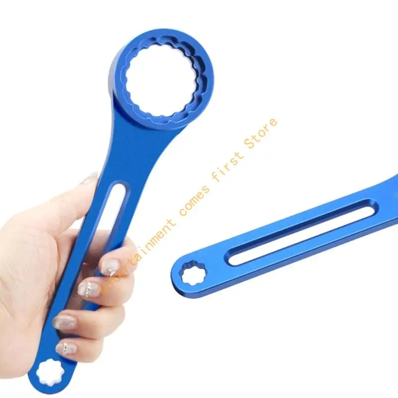 Aluminum Alloy Bottom Bracket Wrench 6 in 1 Bottom Bracket Installation Tool 55KD