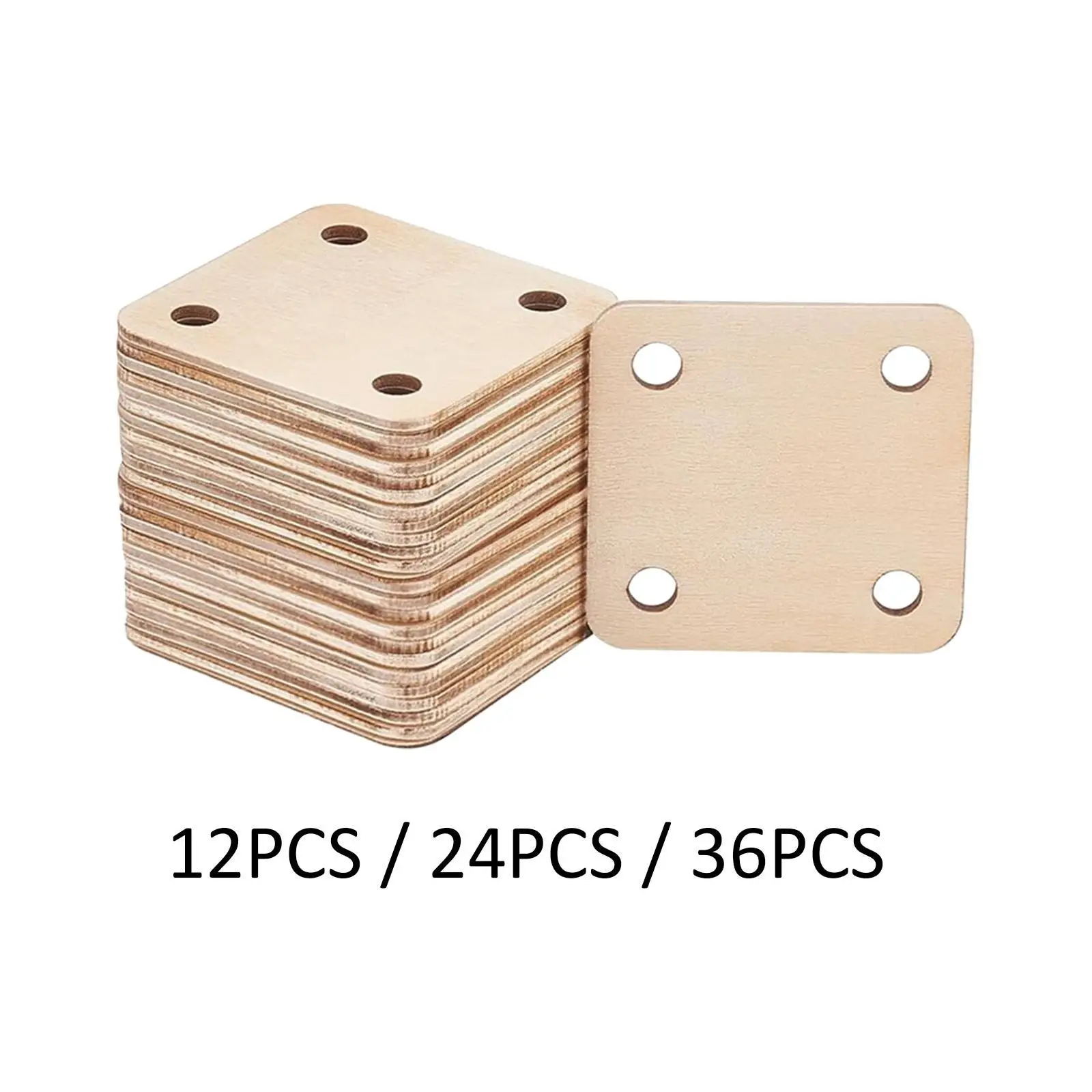 Weaving Cards 2x2 inch Wooden Loom Cards for Handcraft Tool Hats Tapestry