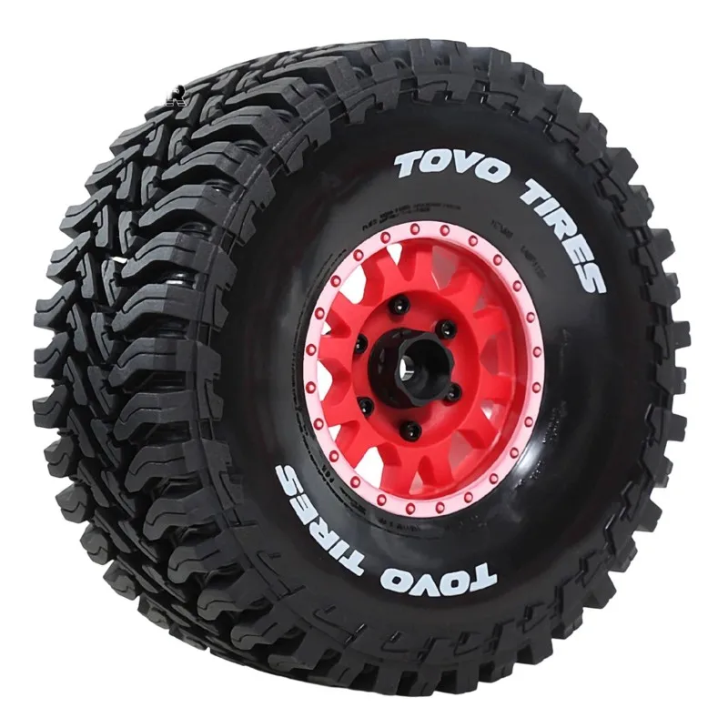 A63T-Short Course 1/8 Scale Truck Tire Set 4PCS 135Mm 17Mm Hex For 1/7 For RC Car- Works Arrma Mohave 6S EXB UDR