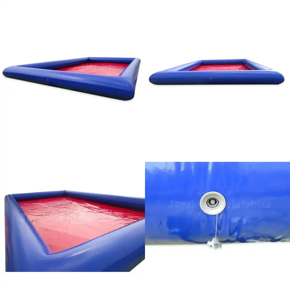 8m X 6m Large Swimming Pool Inflatable Outdoor Water Slide Park Kids Adult Family Swimming Pools