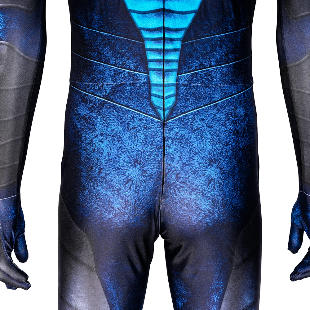 Nuovo Anime Blue Beetle Cosplay Costume 3D stampato body Spandex Lycra Zenzai Suit Halloween tuta Zentai Costume Cosplay