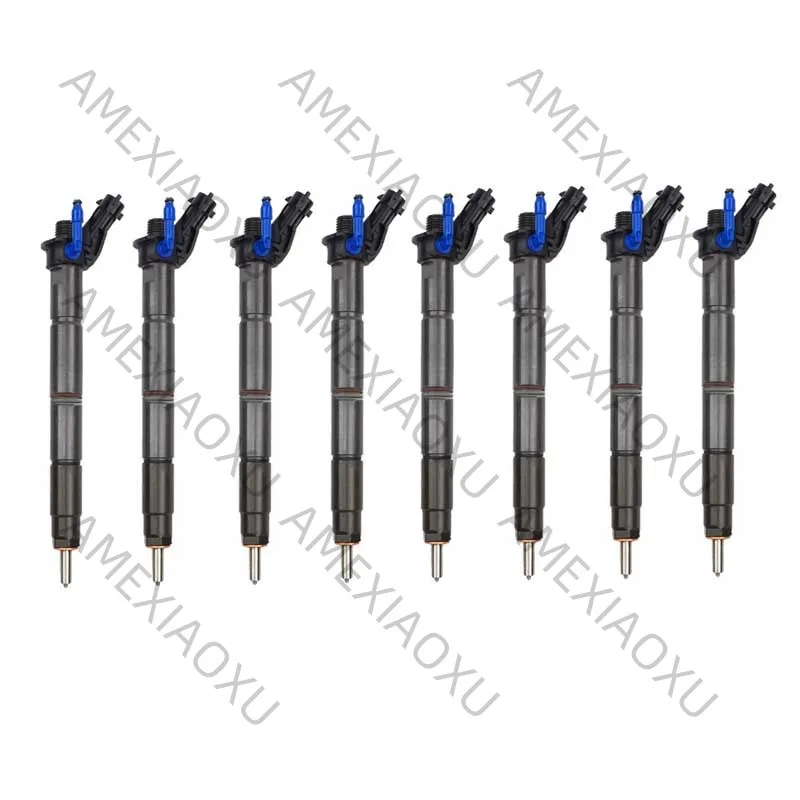 

8 шт. 0445117023 Топливные форсунки для Ford Power Stroke 6.7L 2011-2014 BC3Z9H529A AMEXIAOXU