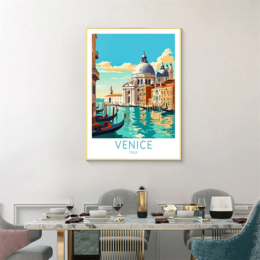 

Venice Italy Travel Print Venice Travel Art Wall Decor Home Decor Canvas Painting Print Art Wall Art City Travel Poster Gift