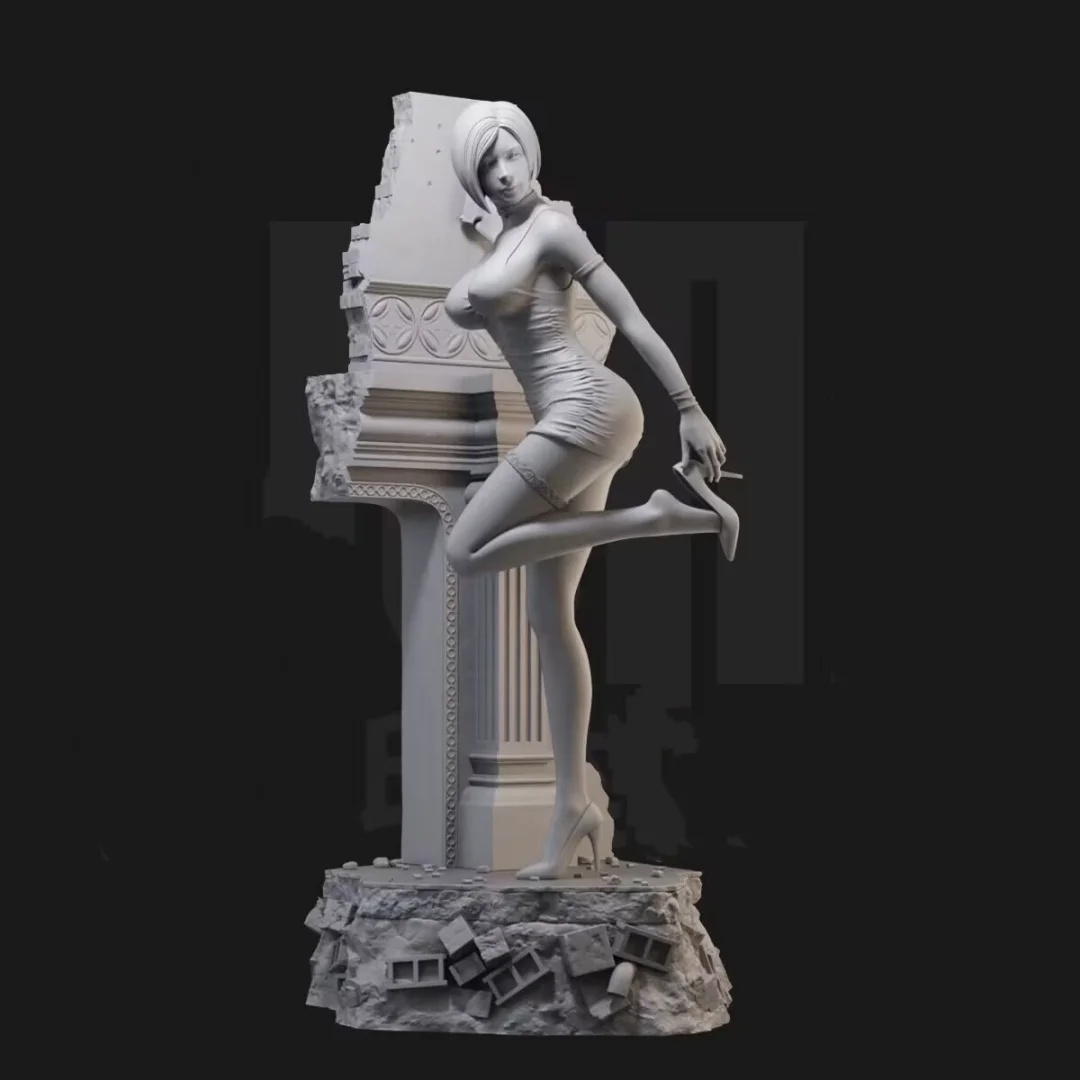 

1/24 Scale Resin Figure Assemble Model Kit Ada Wong Ruins Unassembled Unpainted 3D printing toy