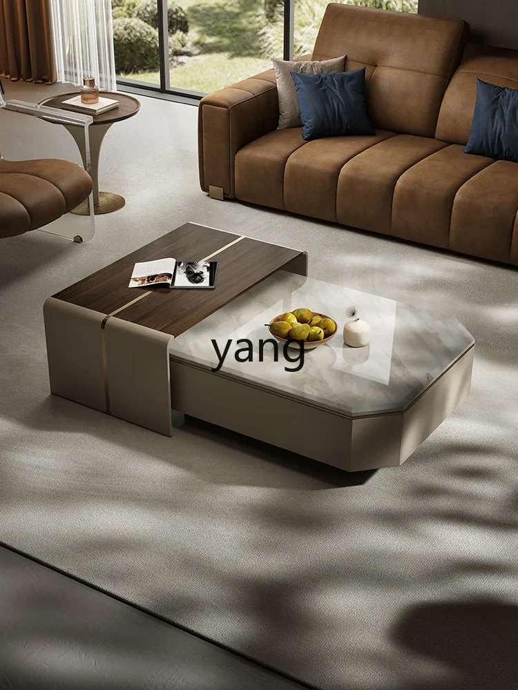 Yhl Coffee Table Size Combination Living Room High-End Large Flat Floor High Sense Household Coffee Table