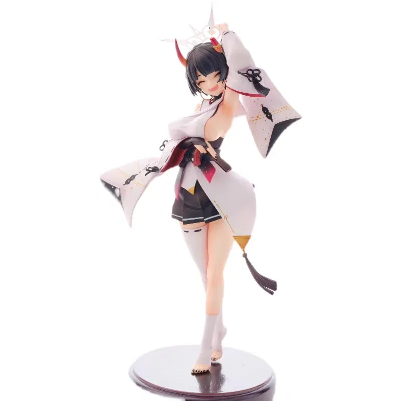 

Anime Blue Archive Tiandi Nia Figures kawaii resin GK DIY manual White assembly Model Statue Toys doll Collection Gifts