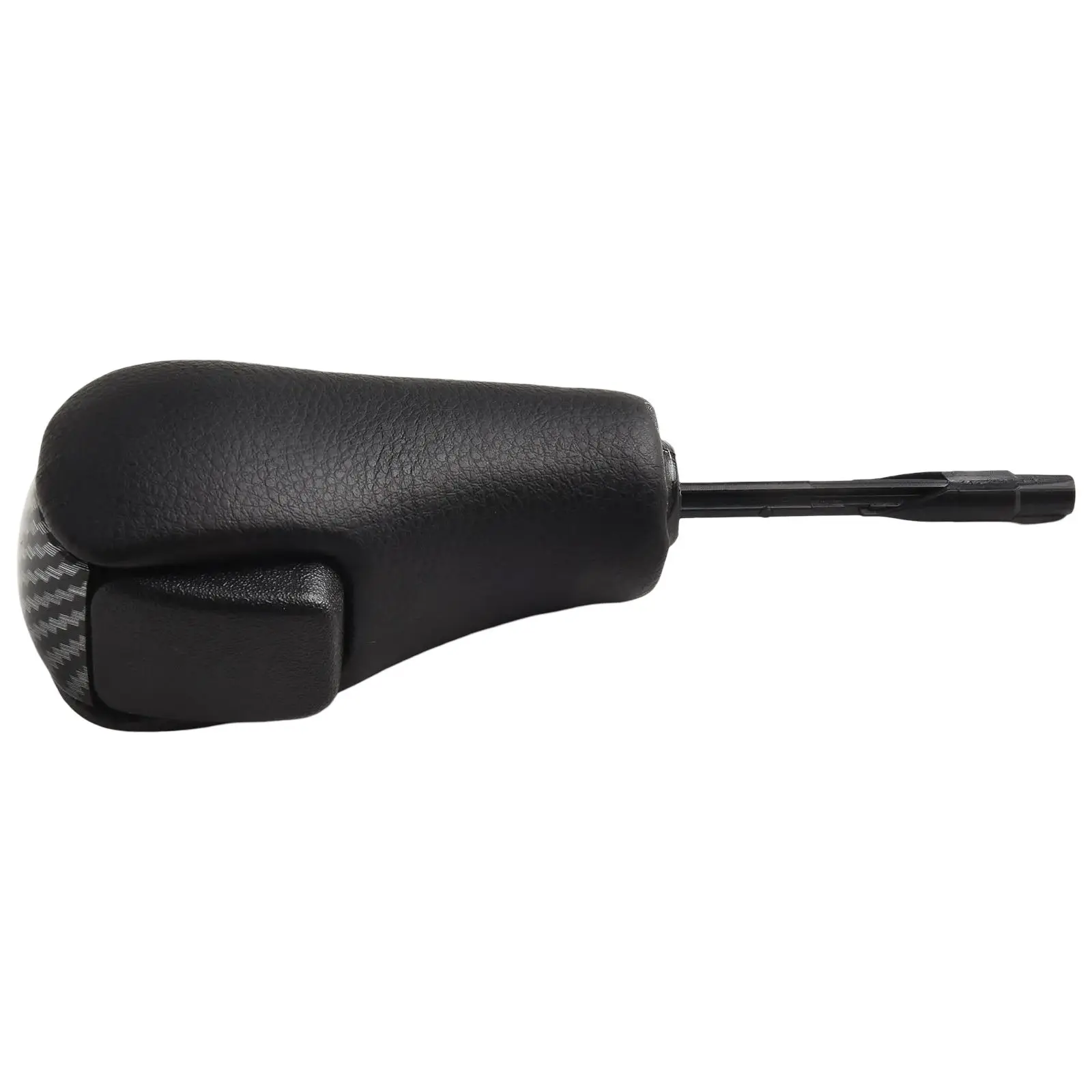 

Gear Shifter Knob Leather Gear Shift Knob Stylish Appearance Wear-resistant Design ABS Construction Easy Installation