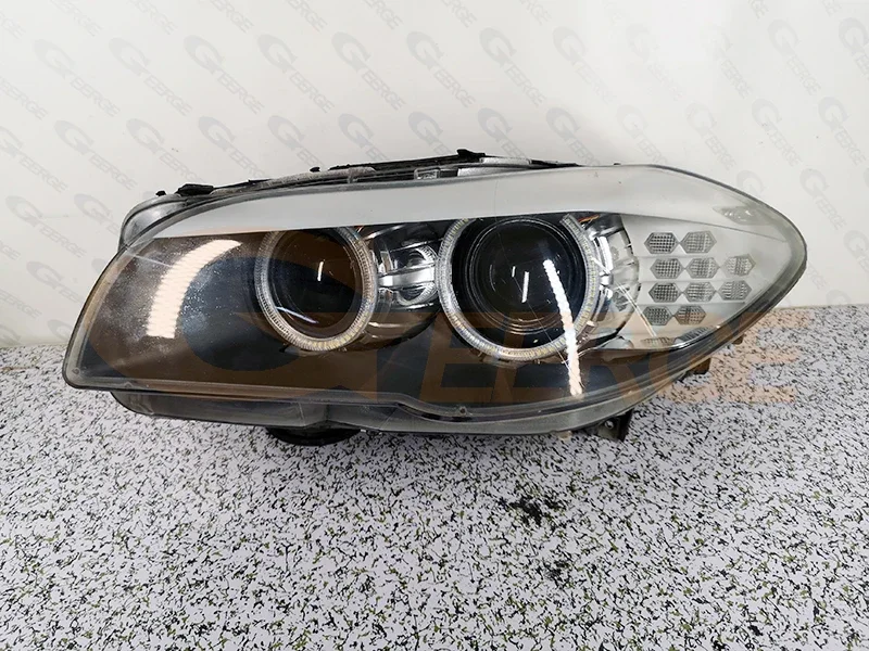 BMW F10 F11 F18 520i 523i 525d 528i 530i 535d 535i M5용 우수한 주간 주행등 초고휘도 SMD LED 엔젤 아이즈 키트 헤일로 링