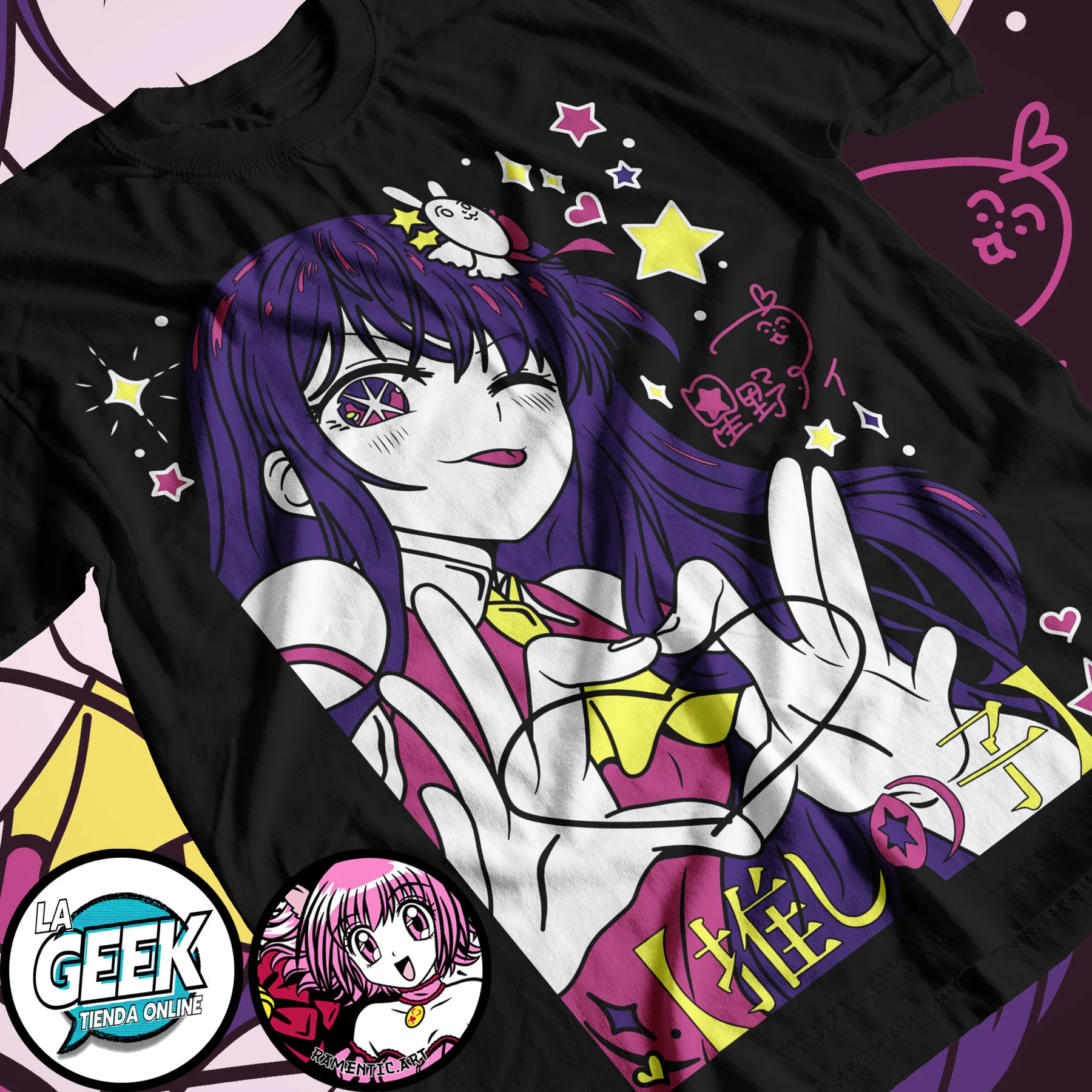 Ai Hoshino – Oshi No Ko Anime cotton shirt