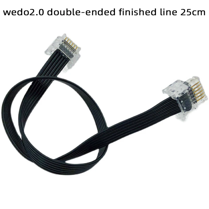 

1PCS 25cm Lego wedo2.0 double head crystal head cable Spike host motor data cable boost extension cable