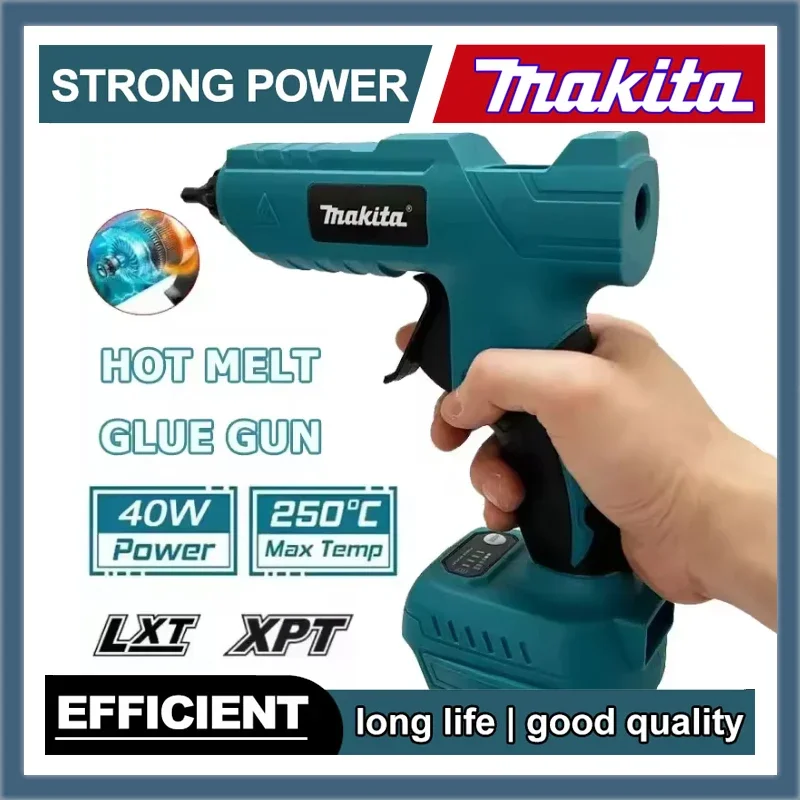 

Makita Electric Hot Melt Glue Gun 18V Li-ion Battery DIY Hot Melt Glue Gun For Packaging Decoration