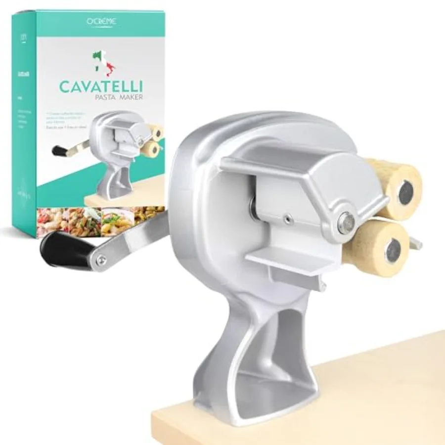 

Деревянная роликовая машина для приготовления пасты Cavatelli, оригинальная итальянская машина для пасты с антипригарным покрытием, деревянные ролики для приготовления гнокки
