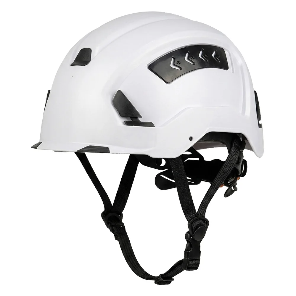 CE ANSI Construction Safety Helmet ABS Hard Hat Vented Work Cap for Engineering Industrial Professional Head Protection Gear