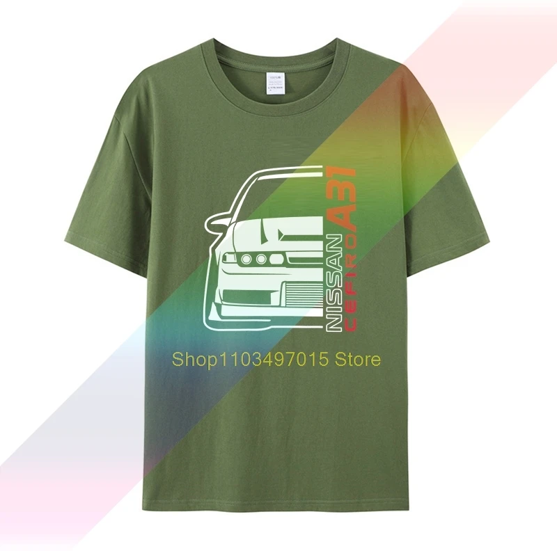 Cefiro a31クラシック日本の車のファンTシャツ、夏のファッション、2019