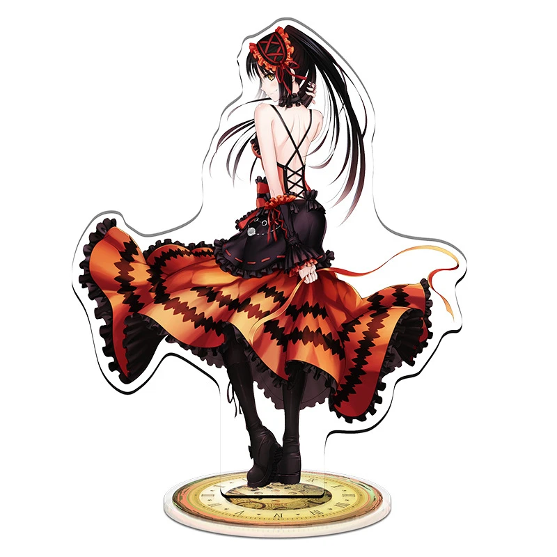 DATE A LIVE Anime Love Battle Stand Desktop Ornament Character Itsuka Shido Takamiya Shinji Yatogami Tohka Yatogami Tenka Model
