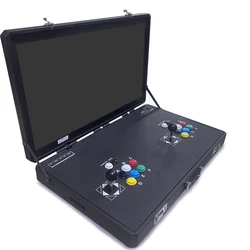 27 Inch LCD Double Joystick Arcade Machine 23000 in 1 Pandora Box 3D Retro Video Games Installed PCB Board Arcade Console