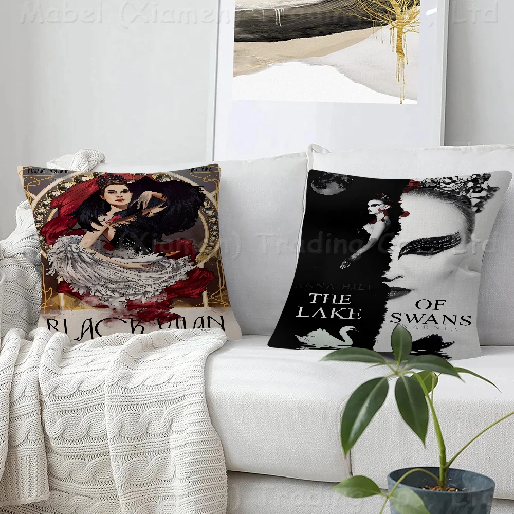 

Movie Black Swan 45*45cm Cushion Cover Pillow Cover Decor Pillowcase Home Pillowcase For Couch Pillow