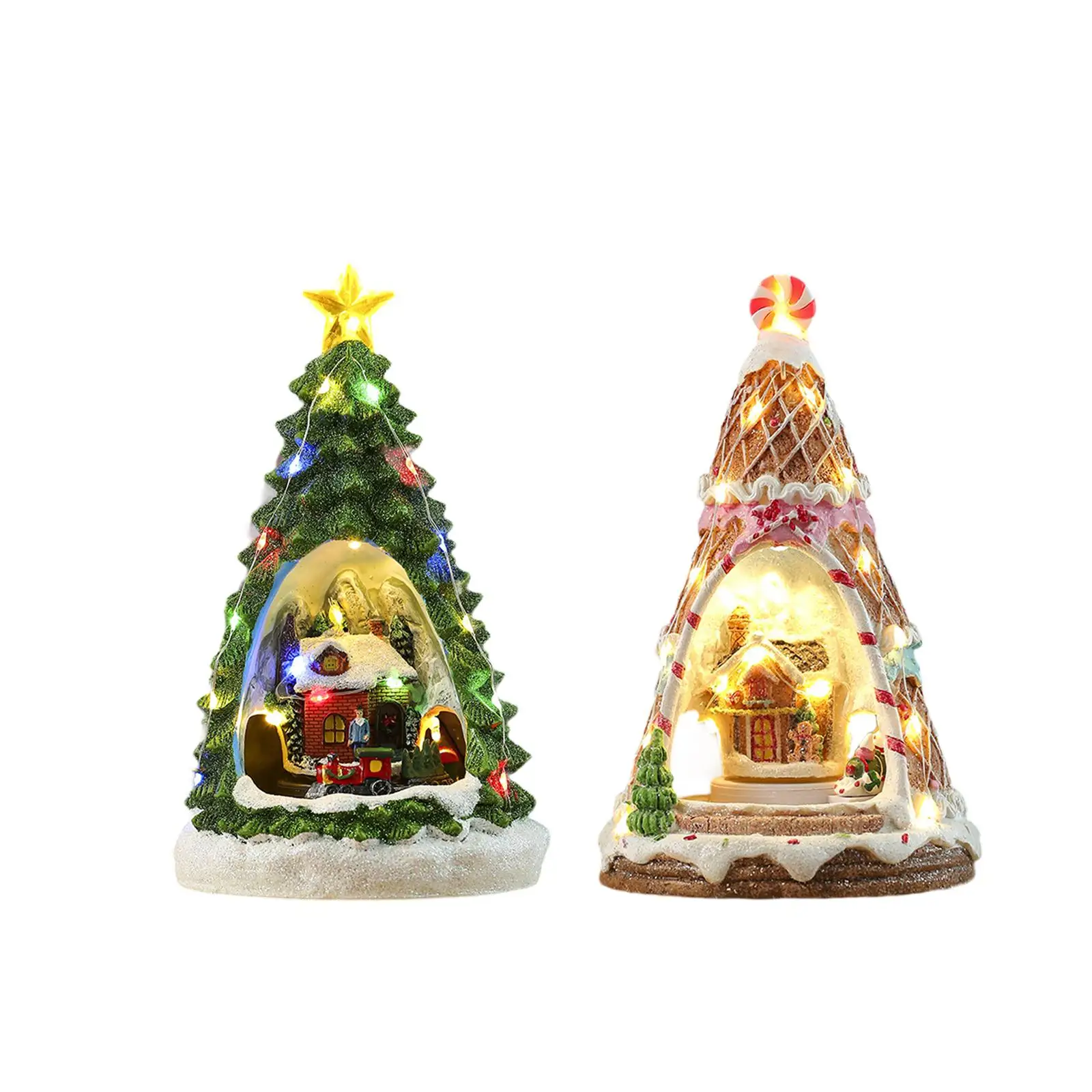 

Рождественская музыкальная шкатулка, реквизит для фотосессии, декоративная фигурка для стола, гостиной, спальни