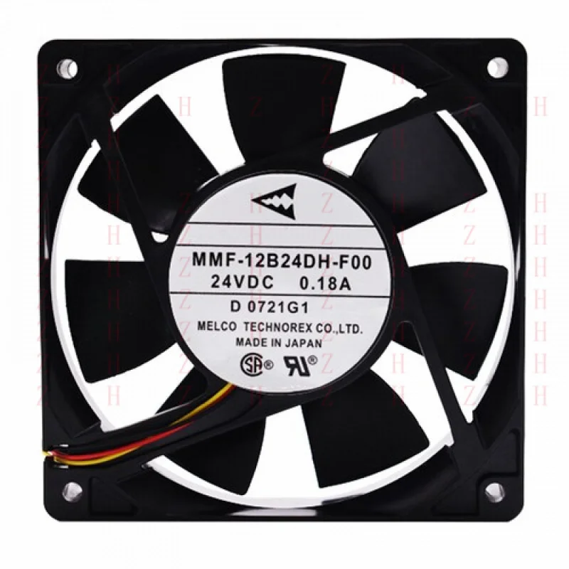 

XXZ for Mitsubishi MMF-12B24DH-F00 24V 0.18A 12CM 12025 3-pin inverter cooling fan