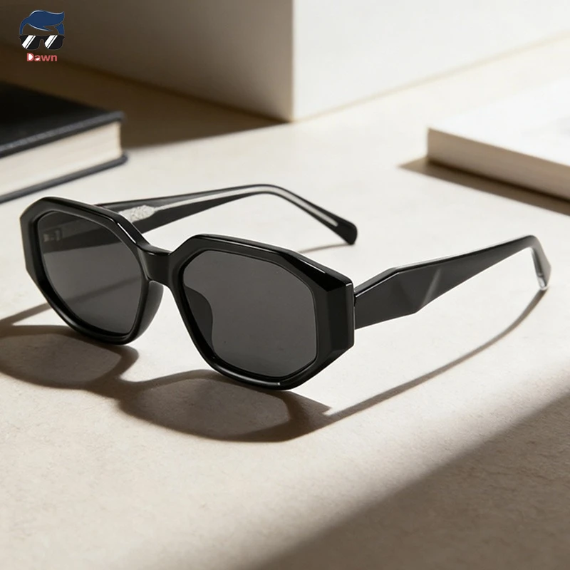 

Модные солнцезащитные очки для женщин и мужчин, ретро, с узкой оправой, из TR90 и ацетата, в форме кошачьего глаза, поляризованные, с защитой UV400, для путешествий и активного отдыха