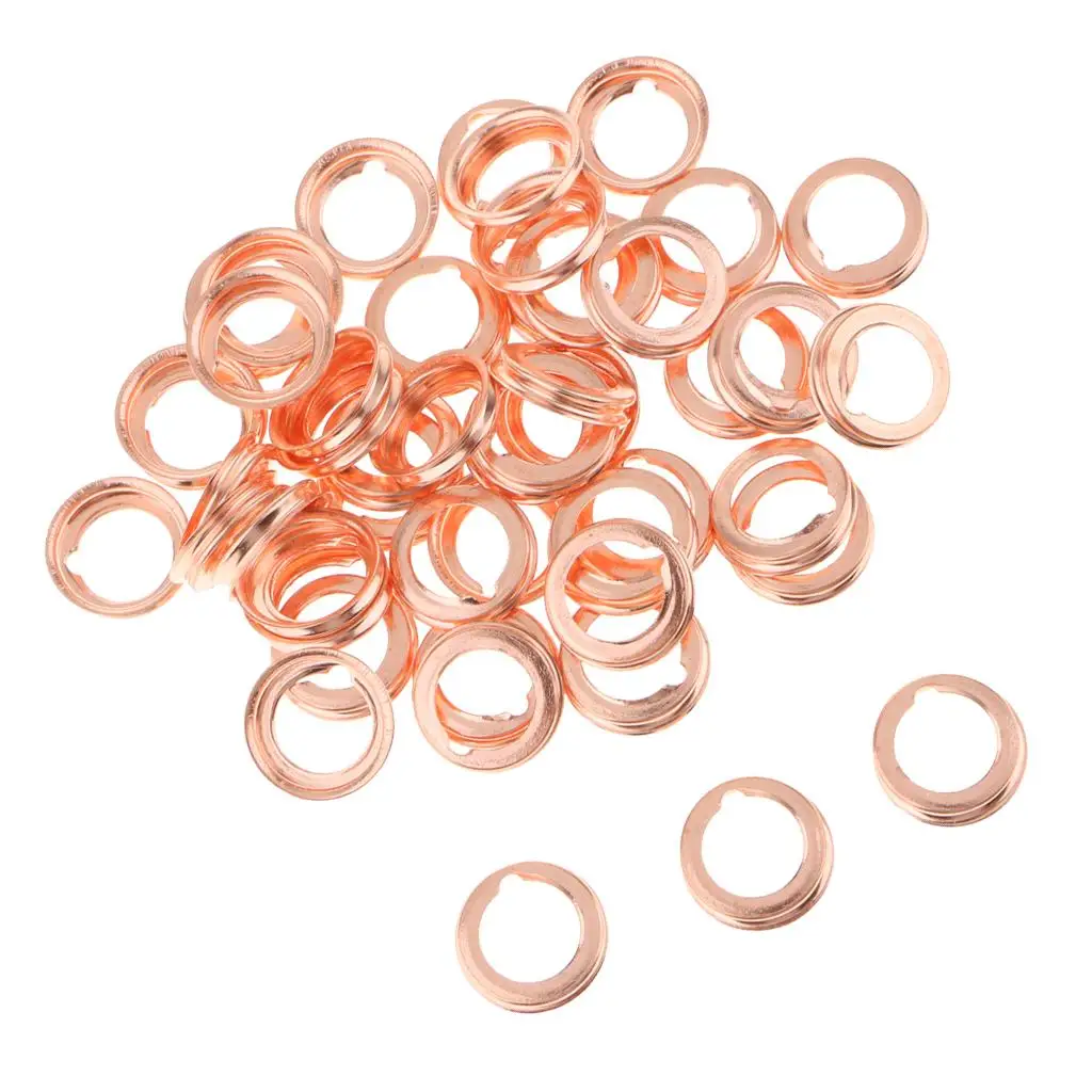 50 Pieces / Set 1026JA00A Plug Drain Washer Suitable Oil Seal Gasket