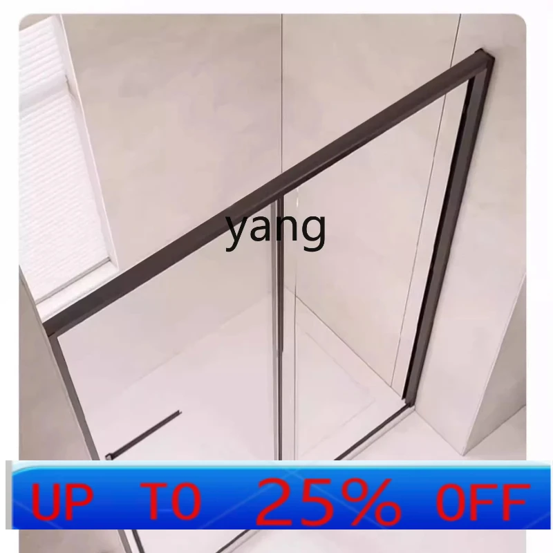 

Lmm shower room glass door toilet wet and dry separation partition bathroom sinking sliding door