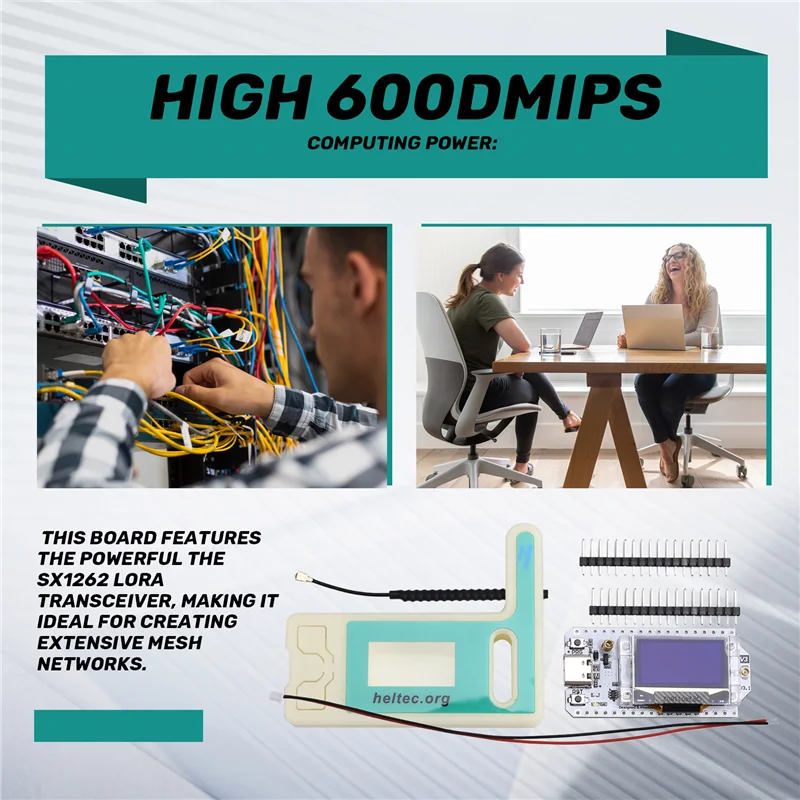 SQPP-0.96 OLED SX1262 Wifi ESP32-V3 Lora Entwicklungsboard Lora 32 Iot Entwicklungsboard V3-915 MHz