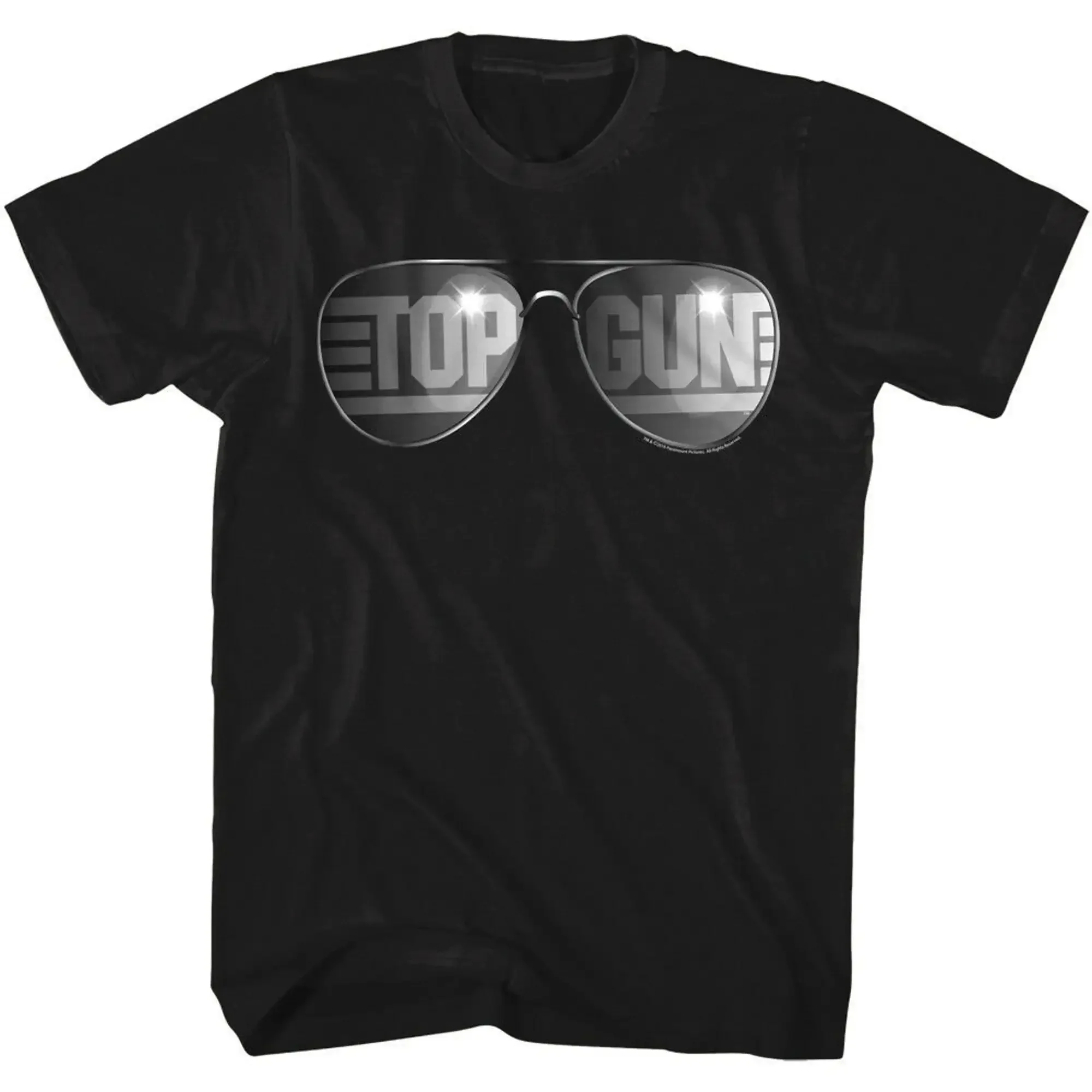 Top Gun Movie Shirt Top Gun Aviator Reflection Sunglasses Tshirt Pilot Tom Cruise Tee Top Gun Logo Merch Maverick TShirts